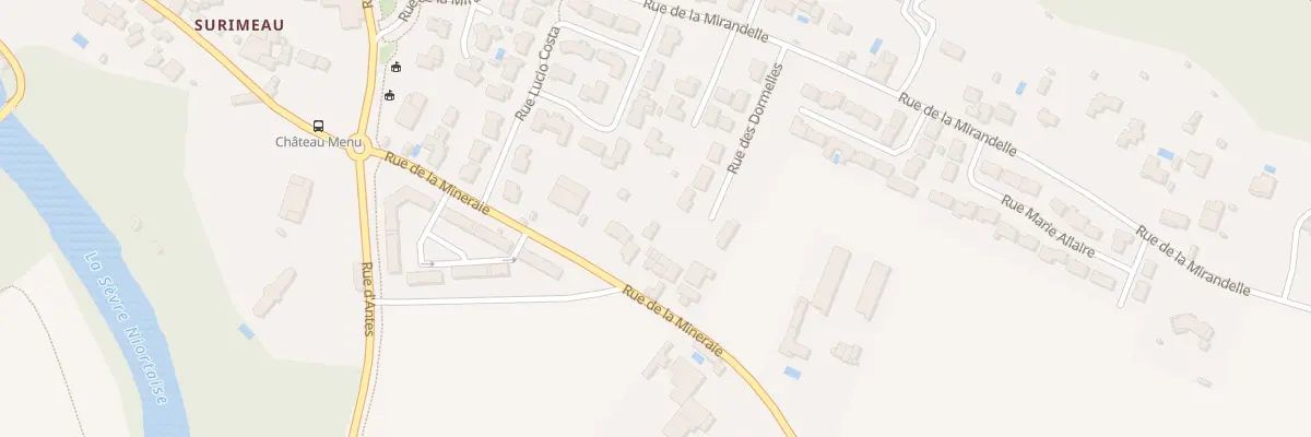 Plan du 15 Rue de la Mineraie à Niort