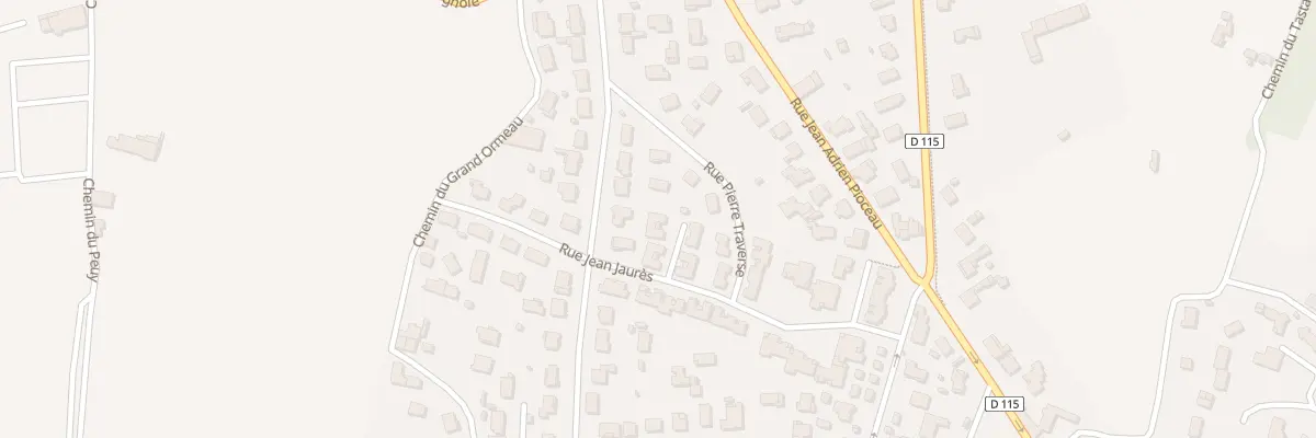 Plan du 13 Rue Jean Jaures à Saint-André-de-Cubzac