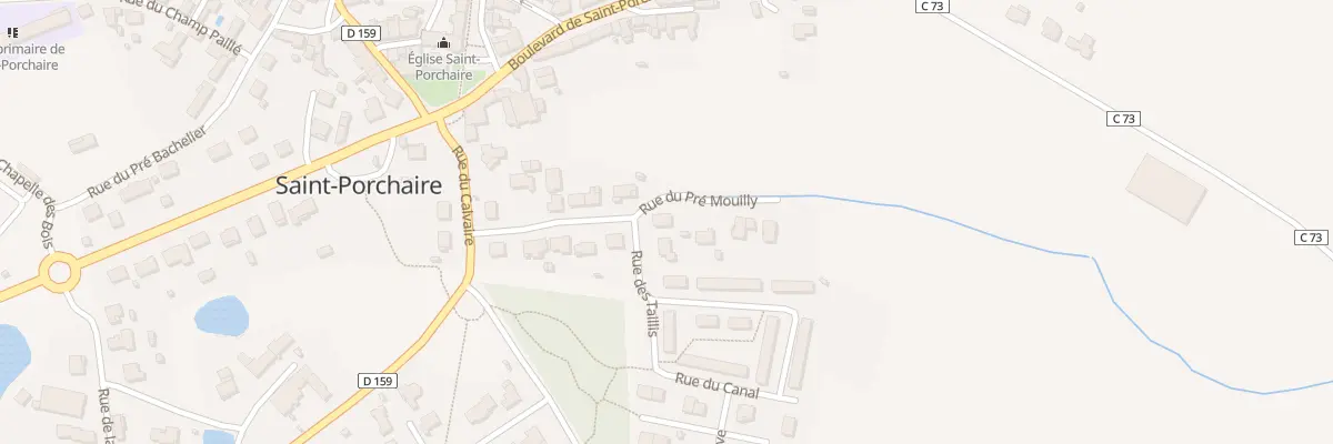 Plan du 1 Rue des Taillis St Porchaire à Bressuire