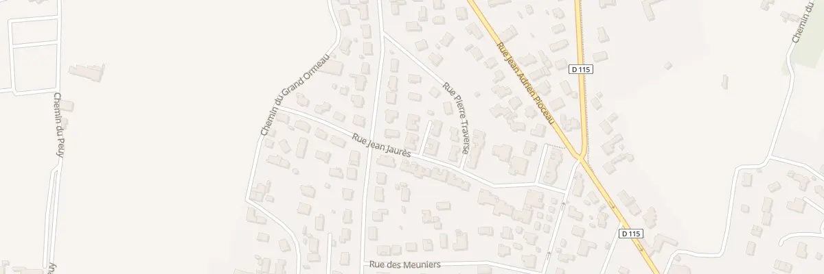 Plan du 17 Rue Jean Jaures à Saint-André-de-Cubzac