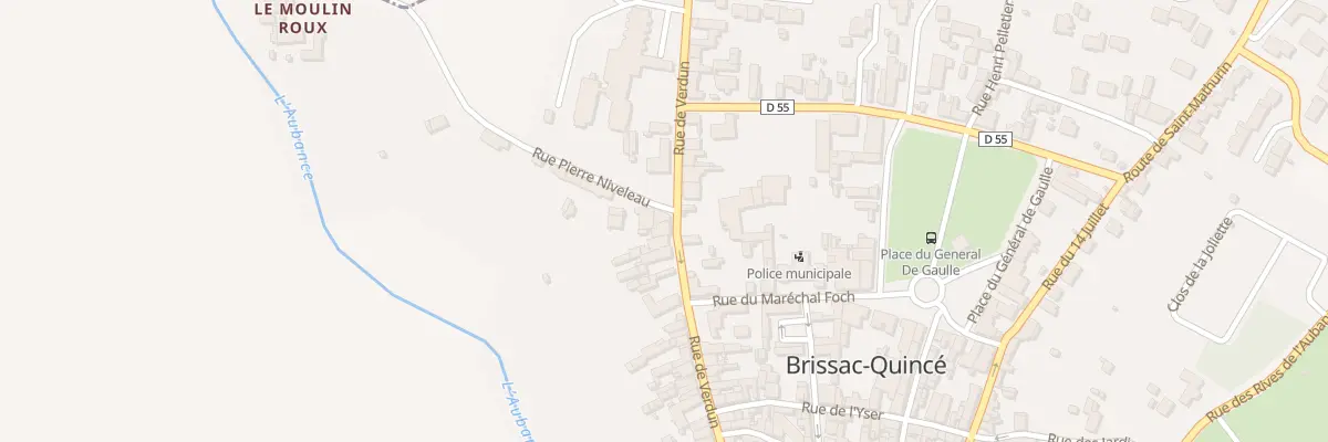Plan du 77 Rue de Verdun à Brissac Loire Aubance