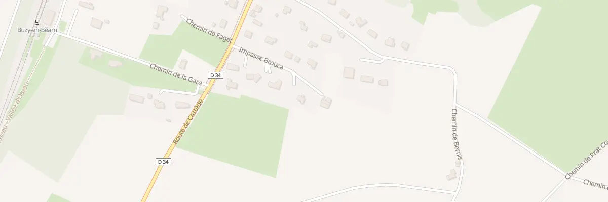 Plan du 10 Imp Brouca à Buzy
