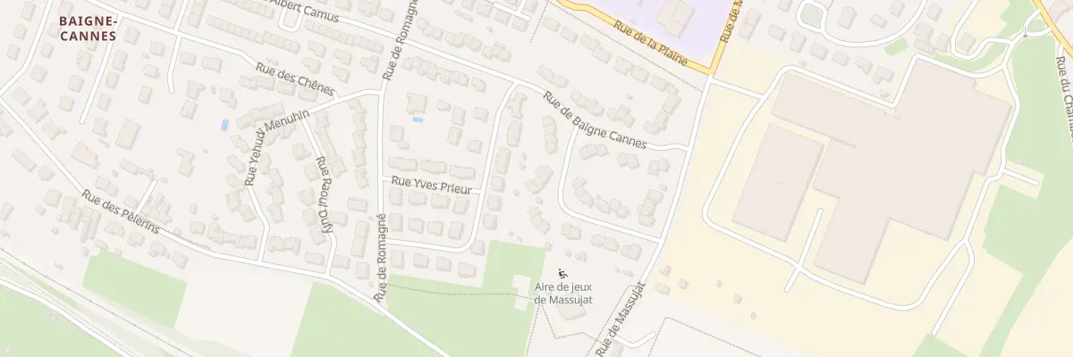 Plan du 8 Rue du Puits Noir à Niort