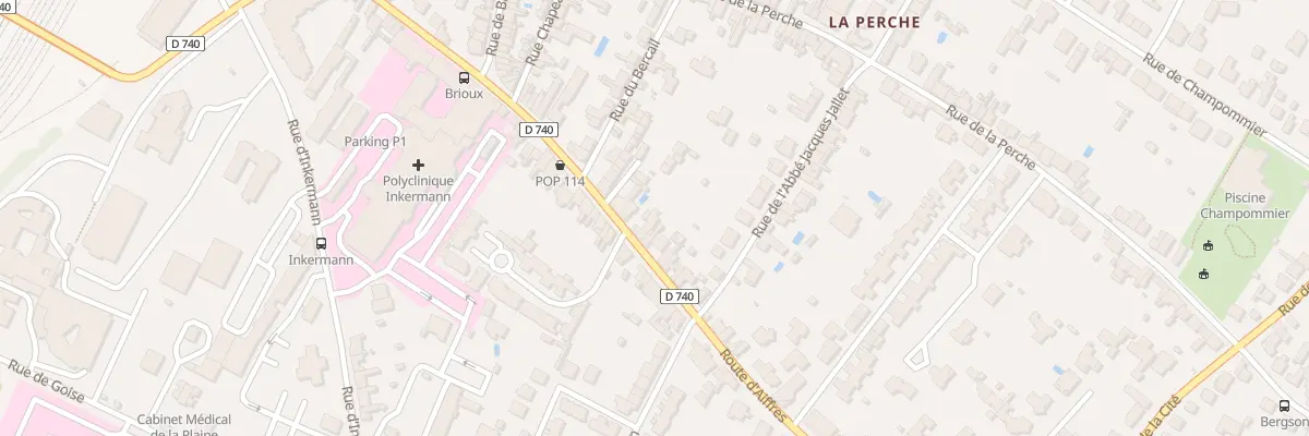 Plan du 101 Rte d’Aiffres à Niort