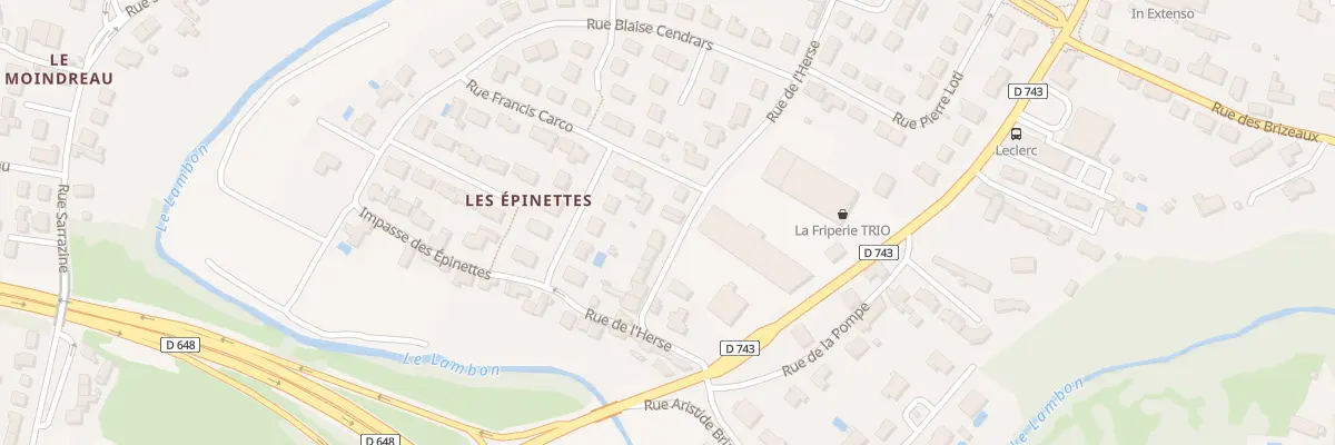 Plan du 24 Rue de l’Herse à Niort