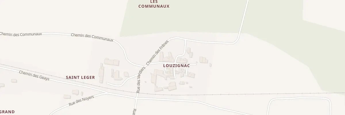 Plan du 2 Rue Principale à Brives-sur-Charente