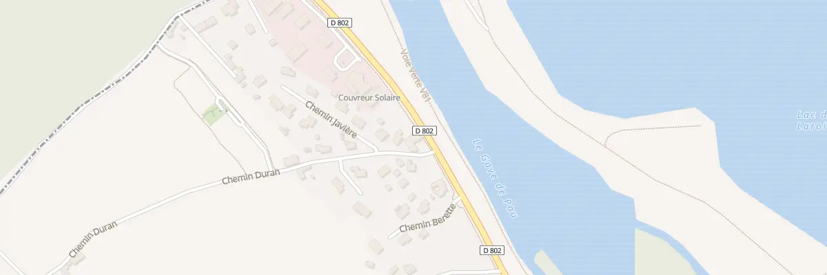 Plan du 2 Che Duran à Laroin