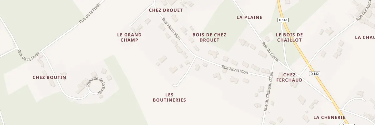Plan du 34 Rue Henri Vion à Clam