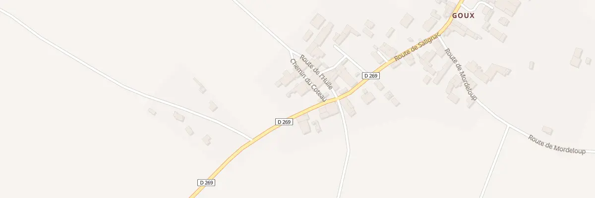 Plan du 5 Rte de Salignac à Pérignac
