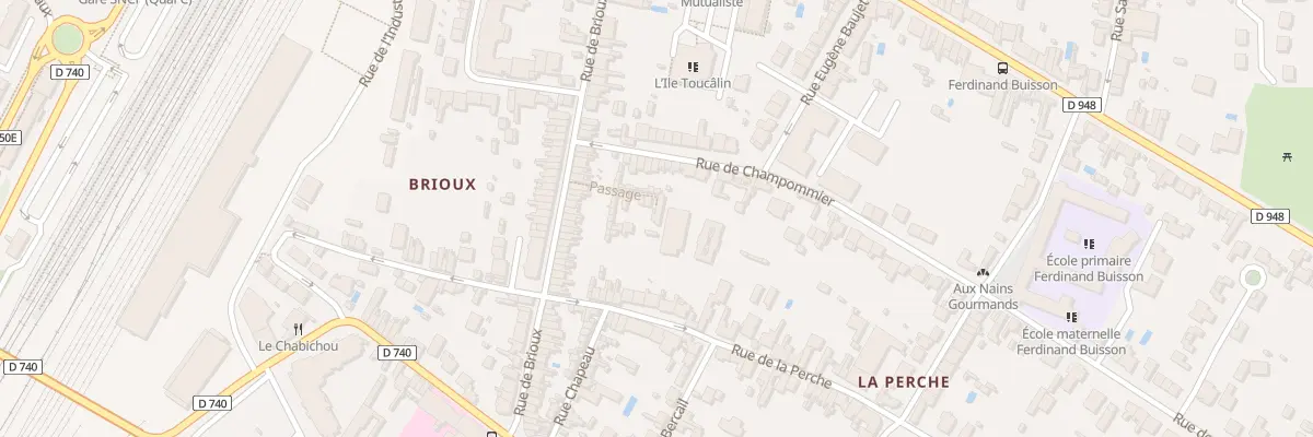 Plan du 32D Rue de Champommier à Niort