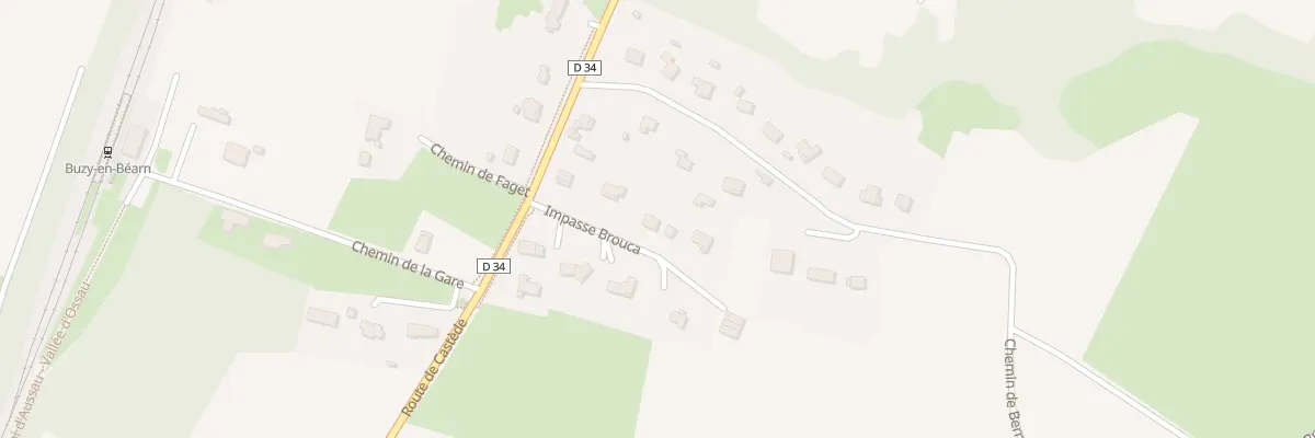 Plan du 5 Imp Brouca à Buzy