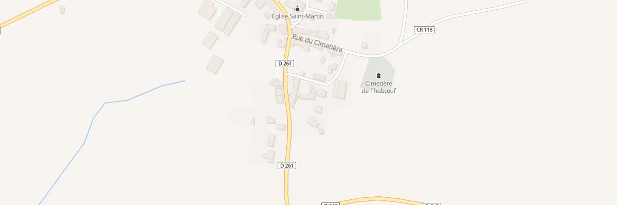Plan du 15 Rue de Lassay à Thubœuf
