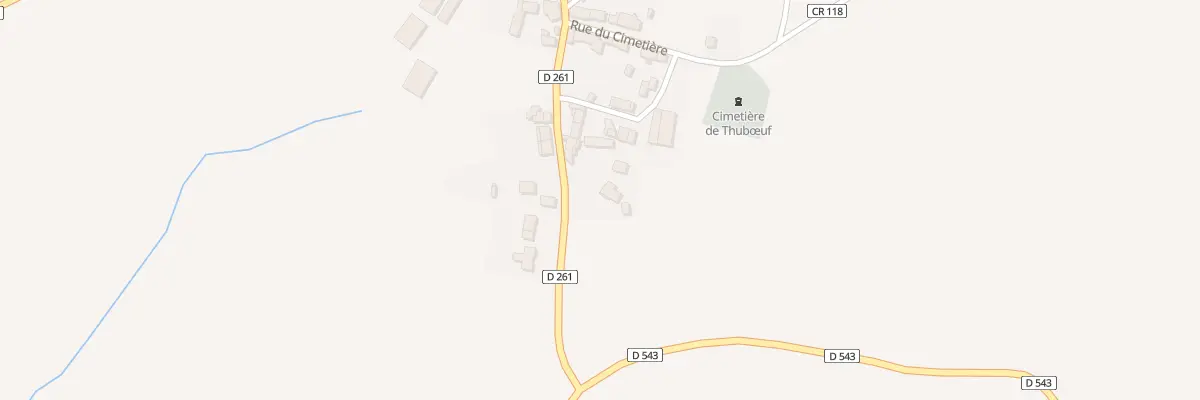 Plan du 23 Rue de Lassay à Thubœuf