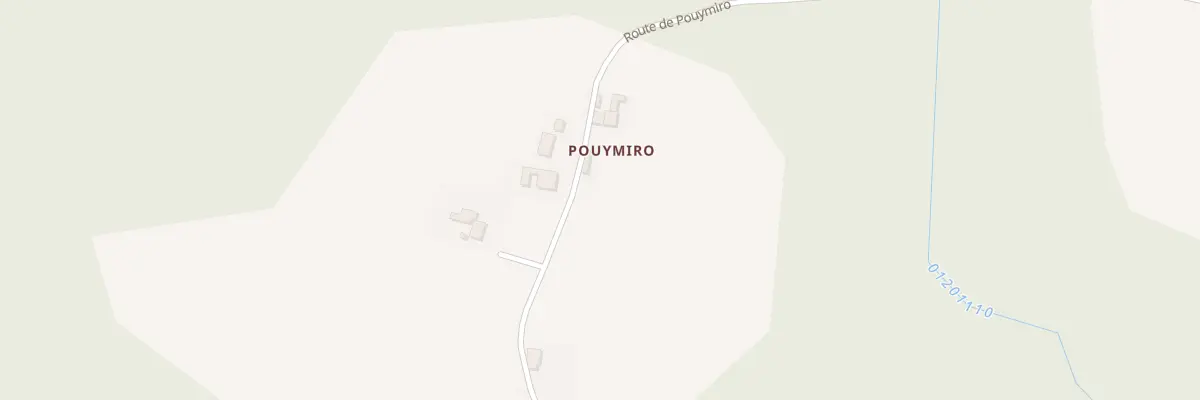 Plan du 505 Rte de Pouymiro à Larrivière-Saint-Savin
