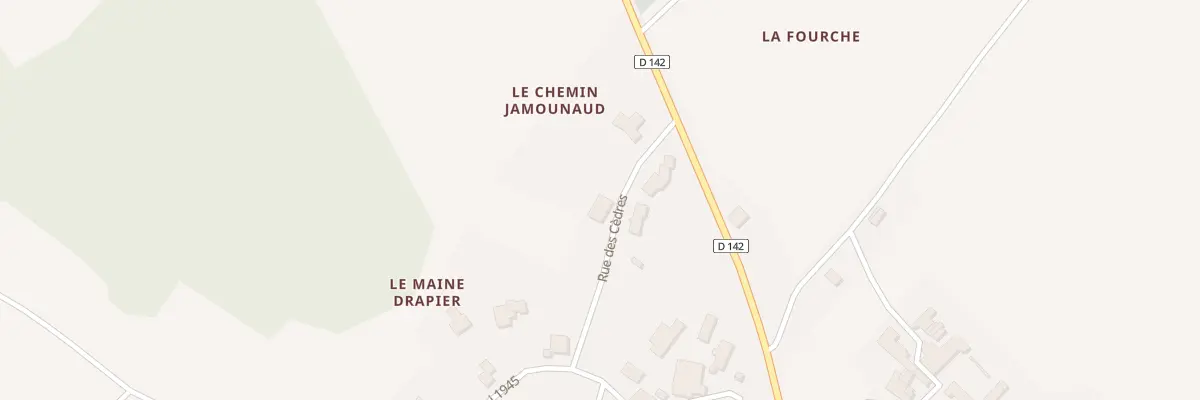 Plan du 7 Rue des Cèdres à Clam