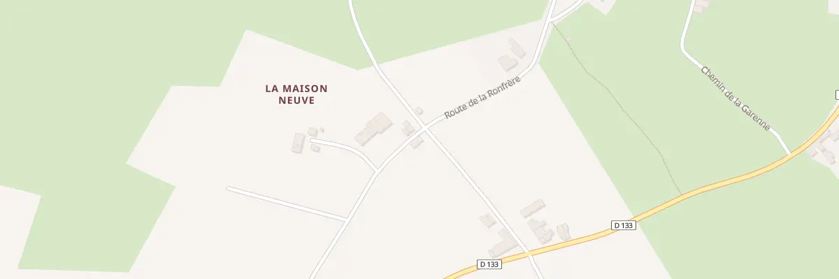 Plan du 5172 La Maison Neuve au Retail