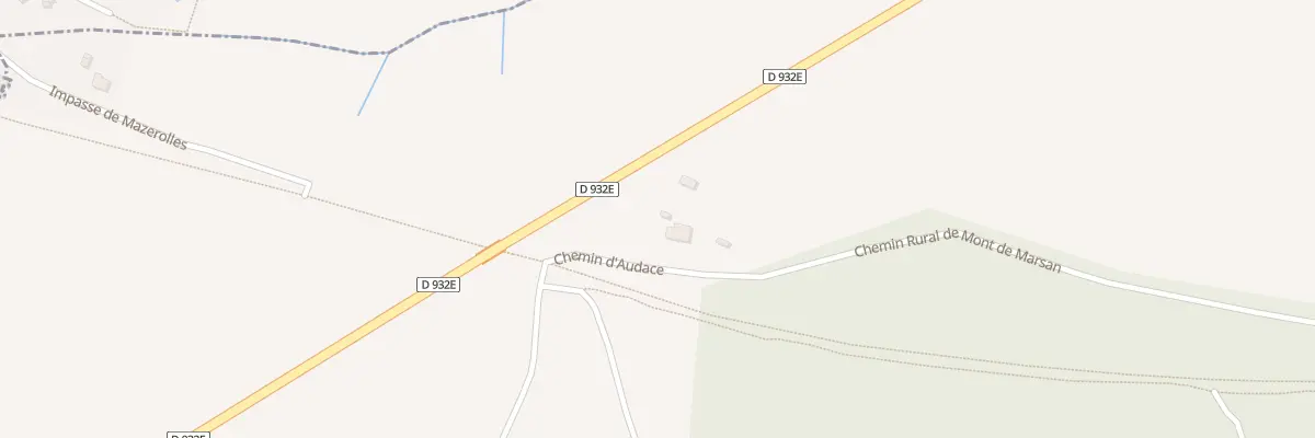Plan du 638 Che d’Audace à Mazerolles