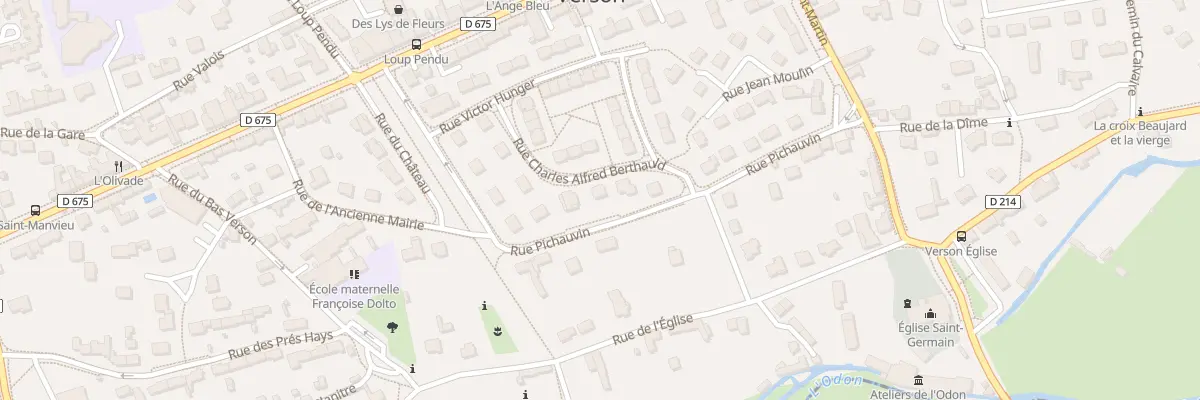 Plan du 19 Rue Pichauvin à Verson