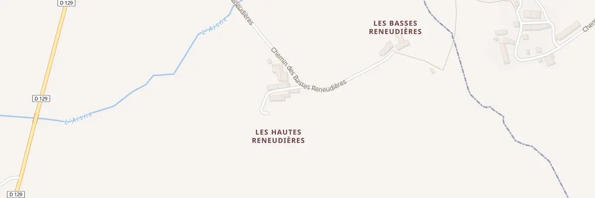 Plan du 1 Le Hameau des Hautes Reneu au Horps