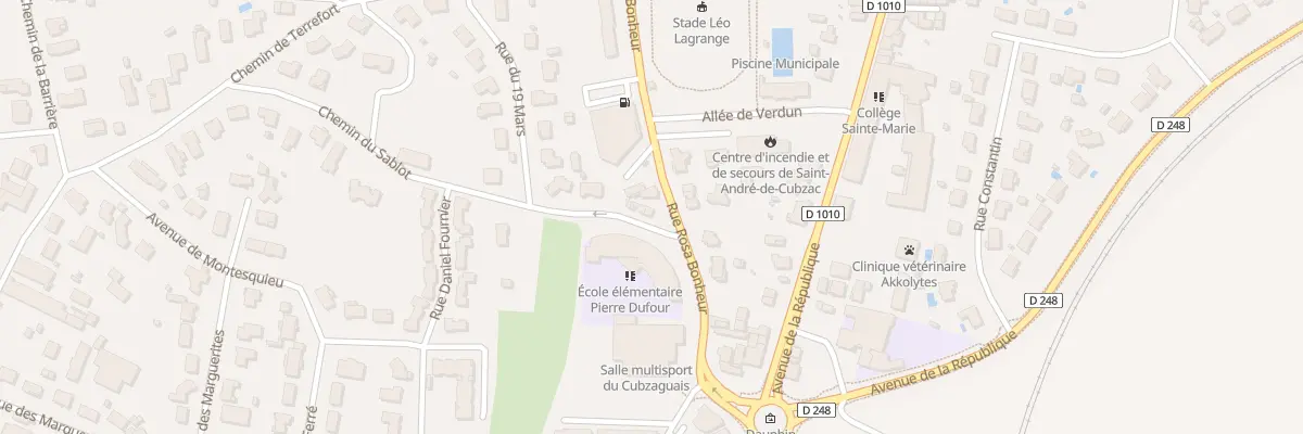 Plan du 5 Che du Sablot à Saint-André-de-Cubzac
