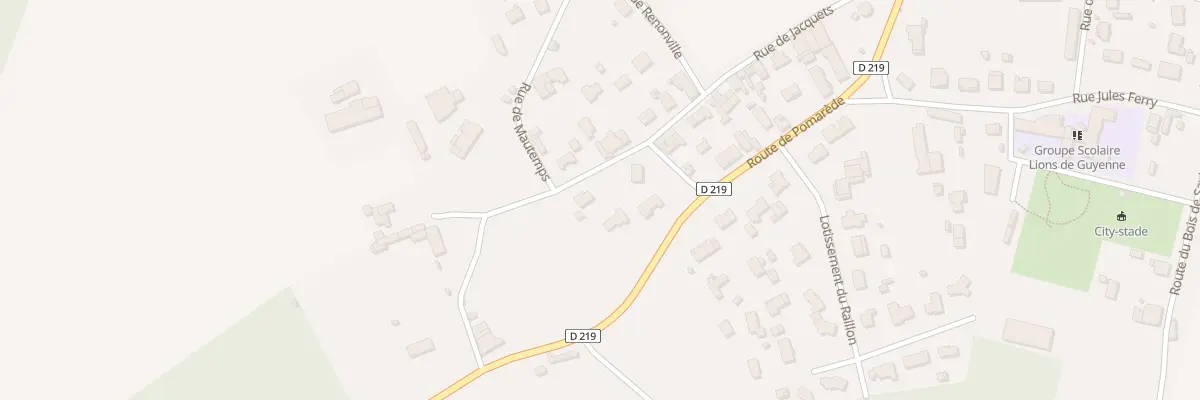 Plan du 14B Rue de Jacquets à Castres-Gironde
