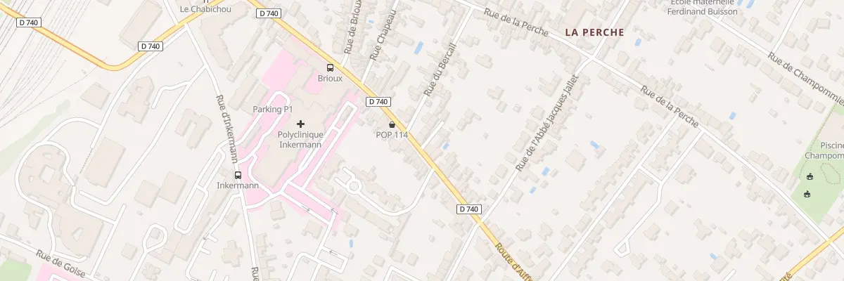 Plan du 91A Rte d’Aiffres à Niort