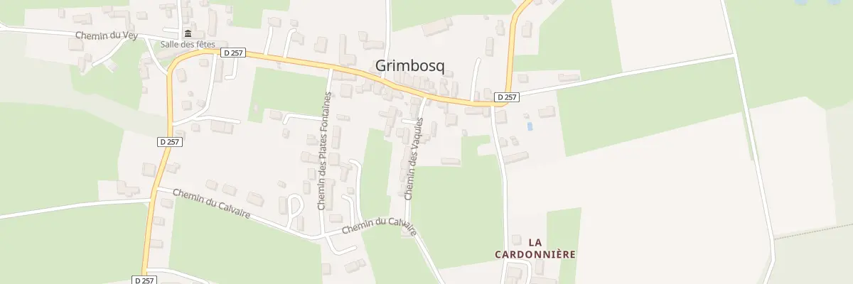 Plan du 55 Che des Vaquies à Grimbosq
