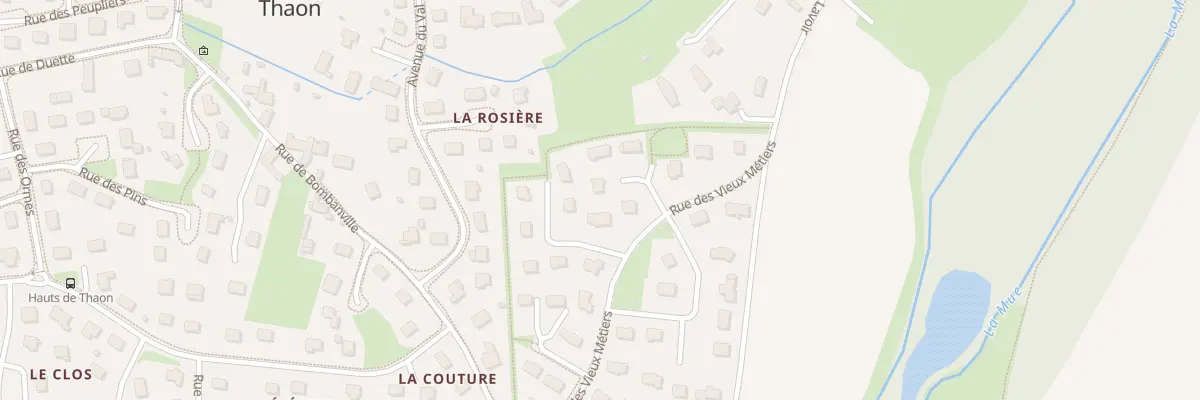 Plan du 3 All des Lavandières à Thaon