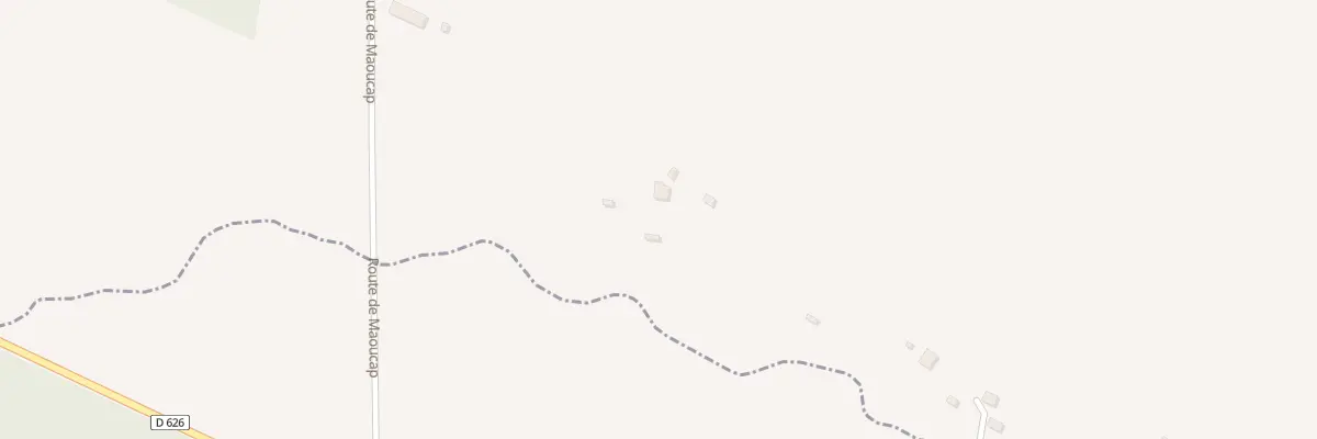 Plan du 300 Che de Maoucap à Cachen