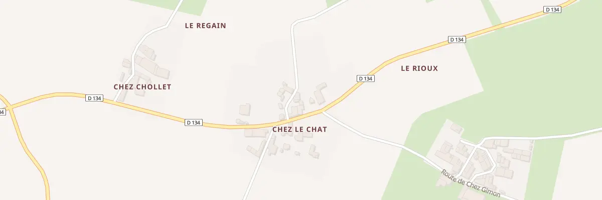 Plan du 4 Che des Abeilles à Bercloux