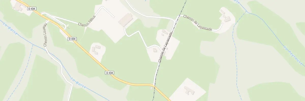 Plan du 9 Che Lapassade à Lasseubetat