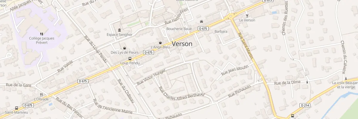 Plan du 15 Rue Victor Hunger à Verson