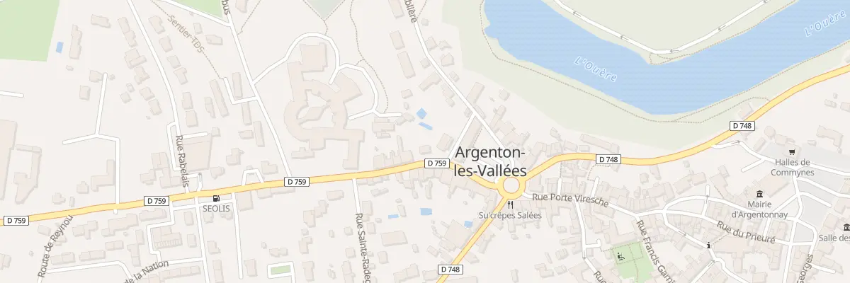 Plan du 4 Av Camille Jouffrault à Argentonnay