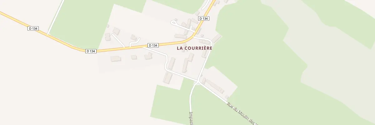 Plan du 5033 La Courriere à Combray