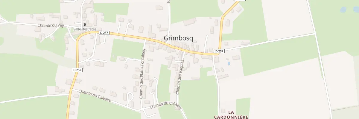 Plan du 32 Che des Vaquies à Grimbosq