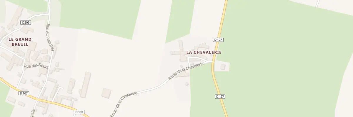 Plan du 14 Rte de la Chevalerie à Saint-Pierre-de-l’Isle