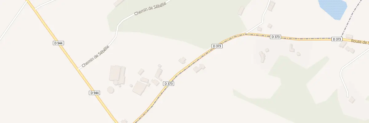 Plan du 251 Rte d’Arboucave à Samadet