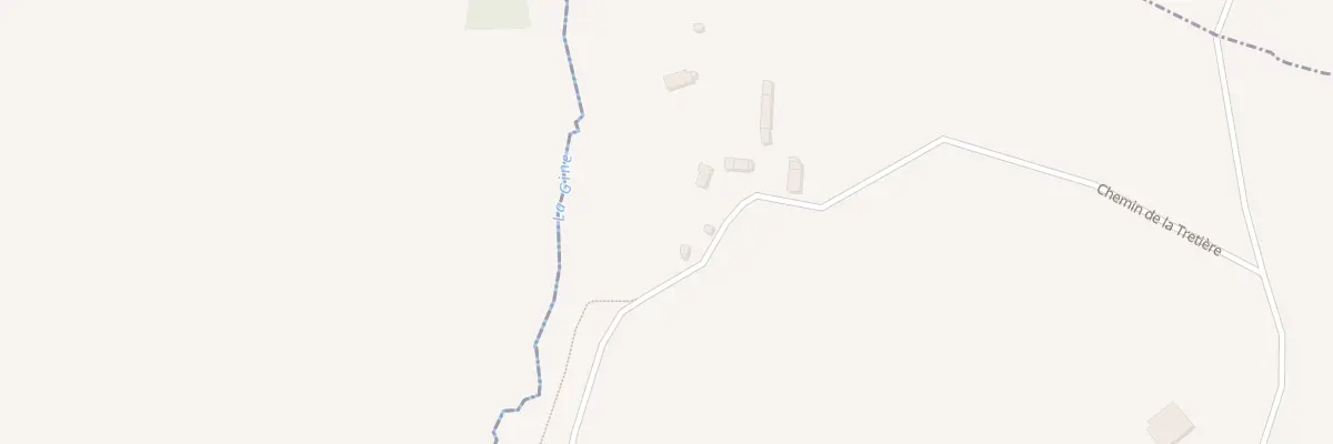 Plan du 390 Che de la Tretière à Durcet