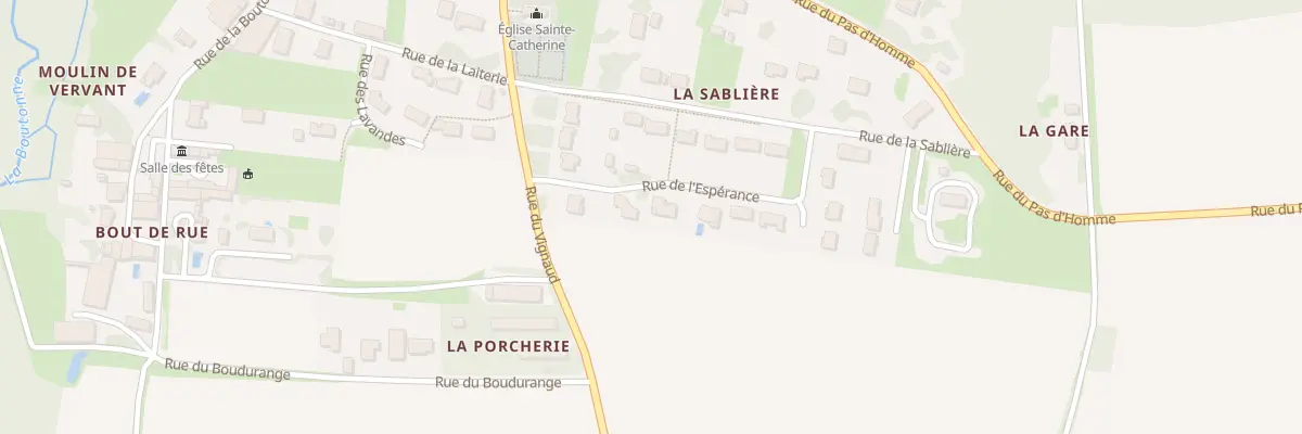 Plan du 4 Rue de l’Esperance à Vervant
