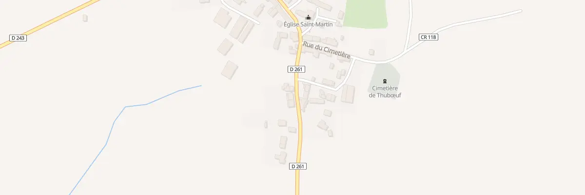 Plan du 12 Rue de Lassay à Thubœuf