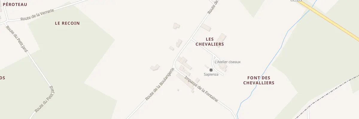 Plan du 5099 Les Chevalliers à Chamouillac