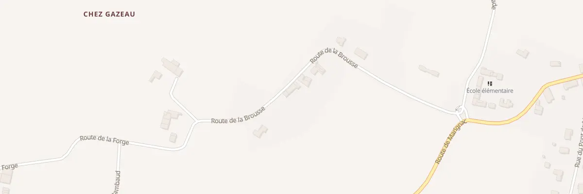 Plan du 5144 La Brousse à Chadenac