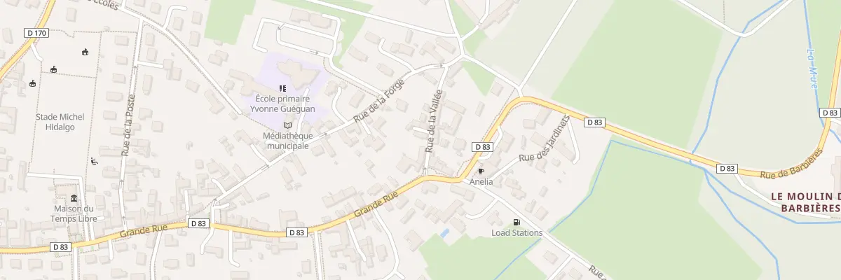 Plan du 3 Rue de la Vallée à Thaon