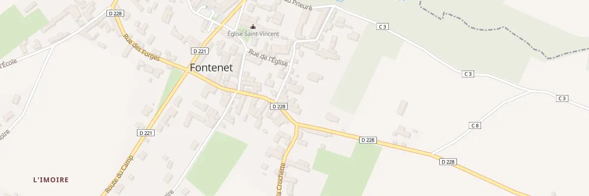Plan du 15 Rue de la Richardière à Fontenet