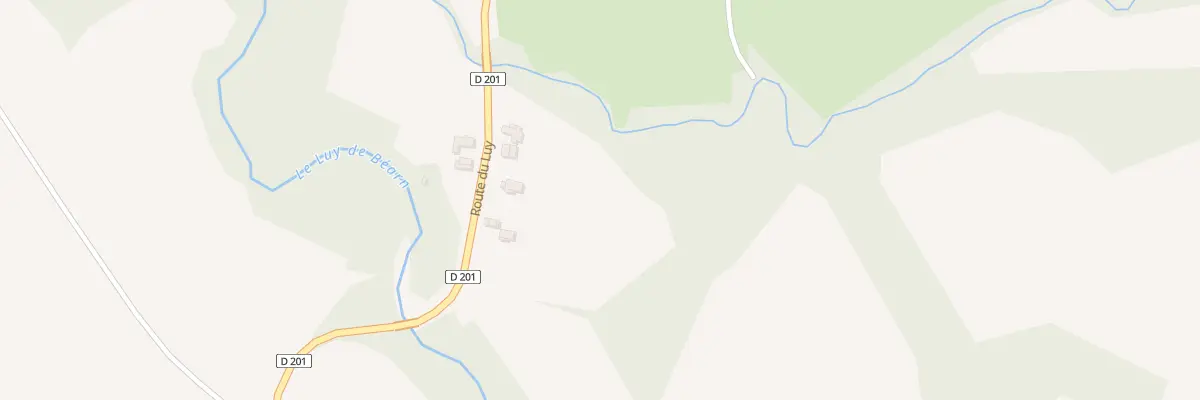 Plan du 27 Rte du Luy à Momas