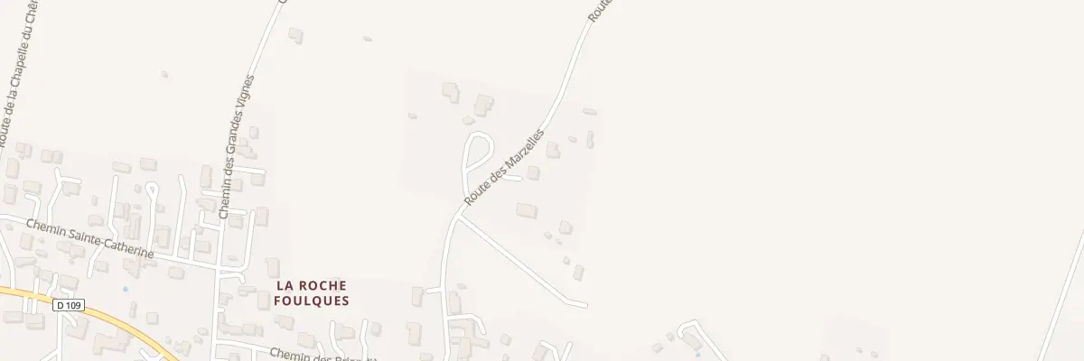 Plan du 5239 Rte des Marzelles à Rives-du-Loir-en-Anjou
