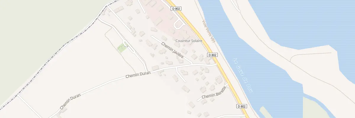 Plan du 6 Che Duran à Laroin