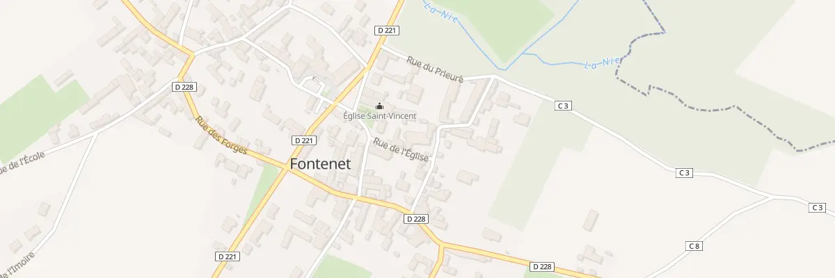 Plan du 5 Rue de l’Eglise à Fontenet