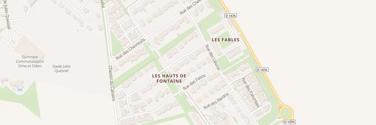 Plan du 7 Rue des Daguets à Fontaine-Étoupefour