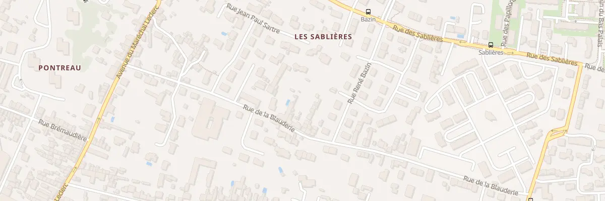 Plan du 41 Rue de la Blauderie à Niort